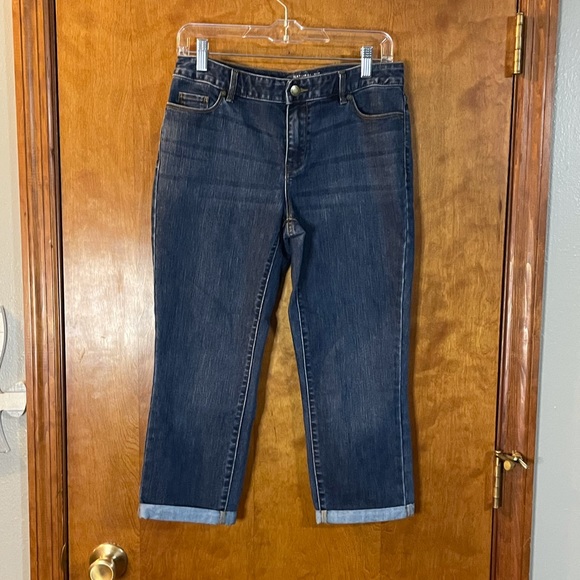 🔥$5 SALE🔥 Coldwater Creek Natural Fit Cropped leg jeans - Picture 2 of 7